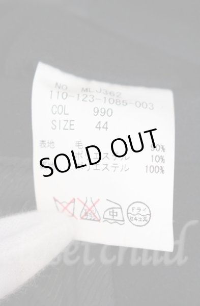 画像4: MURDER LICENSE / スタンダートウールPコート 44 ブラック T-25-12-11-008-MU-ou-YM-ZT1211L (4)