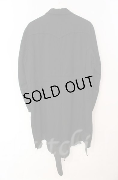 画像5: Roen / shawl collar gown（ショールカラーガウンジャケット） M ブラック T-25-12-11-001-Ro-ou-YM-ZT067 (5)