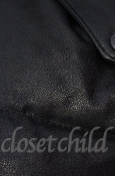 画像3: GOSTAR DE FUGA / DivineLight ゴートレザーダウンジャケット 44 ブラック T-25-12-11-012-GO-ou-YM-OS (3)