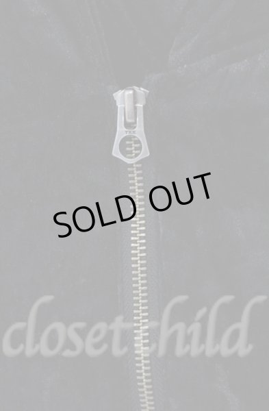 画像2: CIVARIZE / ベロアライダースパーカー 44 ブラック T-25-12-11-016-CI-to-YM-ZT1211L (2)