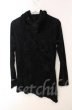 画像3: CIVARIZE / ベロアライダースパーカー 44 ブラック T-25-12-11-016-CI-to-YM-ZT1211L (3)