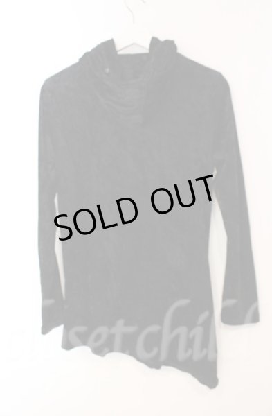 画像3: CIVARIZE / ベロアライダースパーカー 44 ブラック T-25-12-11-016-CI-to-YM-ZT1211L (3)