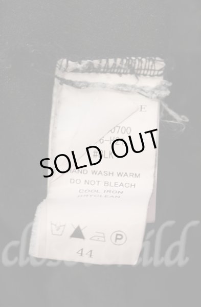 画像4: CIVARIZE / ベロアライダースパーカー 44 ブラック T-25-12-11-016-CI-to-YM-ZT1211L (4)