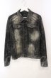 画像1: CIVARIZE / ヴィンテージブリーチデニムジャケット 46 ブラック T-25-12-11-017-CI-ja-YM-ZT1211L (1)