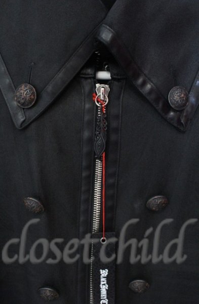 画像2: BLACK HONEY CHILI COOKIE / Pirate's Mantle パイレーツマント 3 ブラック T-25-12-11-002-BL-ou-YM-ZT1211M (2)