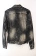 画像3: CIVARIZE / ヴィンテージブリーチデニムジャケット 46 ブラック T-25-12-11-017-CI-ja-YM-ZT1211L (3)