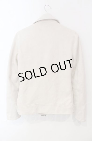 画像3: GOSTAR DE FUGA / フェイクスウェードダブルライダースジャケット 44 ベージュ T-25-12-11-018-GO-ja-YM-ZT-M127 (3)