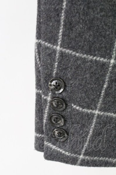 画像6: GOSTAR DE FUGA / Propuesta イタリアンカラーウールテーラードジャケット 44 グレー T-25-12-12-015-GO-ou-YM-ZT (6)