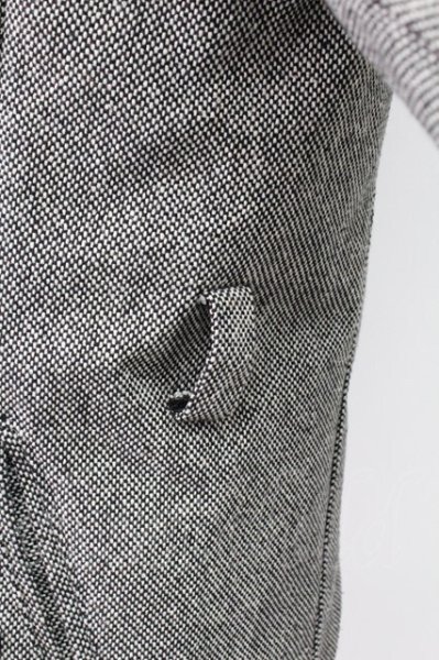 画像4: SEANA / ミックス編みコート M グレー T-25-12-12-016-SE-ou-YM-ZT (4)