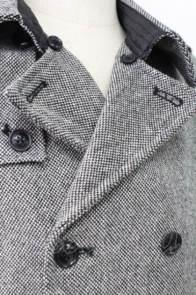 画像8: SEANA / ミックス編みコート M グレー T-25-12-12-016-SE-ou-YM-ZT (8)