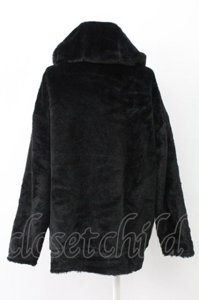 画像2: CIVARIZE / ボリュームファーブルゾンパーカー 44 ブラック T-25-12-12-018-CI-ou-YM-ZT (2)