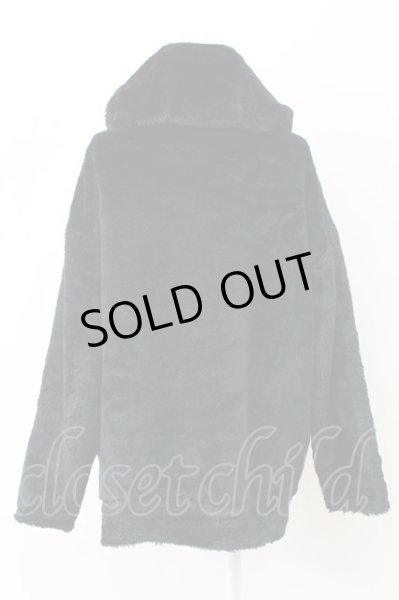 画像2: CIVARIZE / ボリュームファーブルゾンパーカー 44 ブラック T-25-12-12-018-CI-ou-YM-ZT-M013 (2)