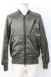 画像1: 5351pour les Hommes / ナイロン×ツィード MA-1　ジャケット 44 カーキ T-25-12-12-019-53-ou-YM-ZT (1)