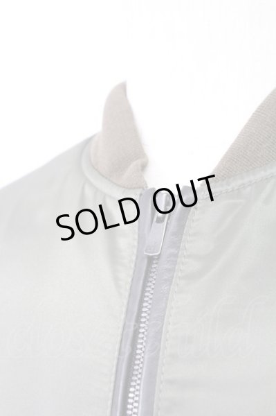 画像4: 5351pour les Hommes / ナイロン×ツィード MA-1　ジャケット 44 カーキ T-25-12-12-019-53-ou-YM-ZT (4)