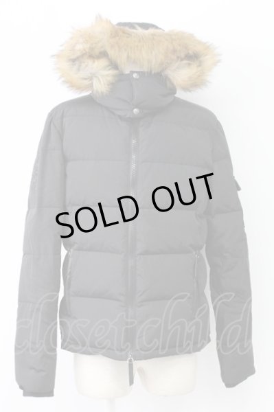 画像1: Roen / ファーフードフェザーダウンブルゾンジャケット M ブラック T-25-12-12-021-Ro-ou-YM-Z-M013 (1)