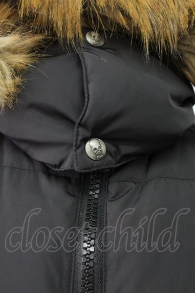 画像6: Roen / ファーフードフェザーダウンブルゾンジャケット M ブラック T-25-12-12-021-Ro-ou-YM-ZT (6)