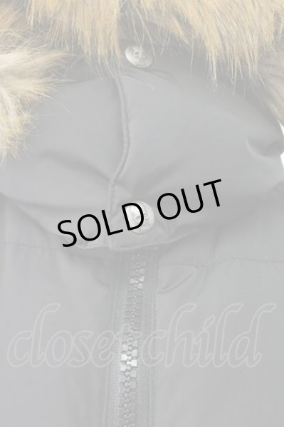 画像6: Roen / ファーフードフェザーダウンブルゾンジャケット M ブラック T-25-12-12-021-Ro-ou-YM-Z-M013 (6)