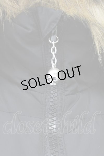 画像7: Roen / ファーフードフェザーダウンブルゾンジャケット M ブラック T-25-12-12-021-Ro-ou-YM-Z-M013 (7)