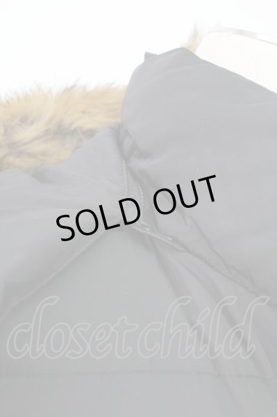 画像12: Roen / ファーフードフェザーダウンブルゾンジャケット M ブラック T-25-12-12-021-Ro-ou-YM-Z-M013 (12)