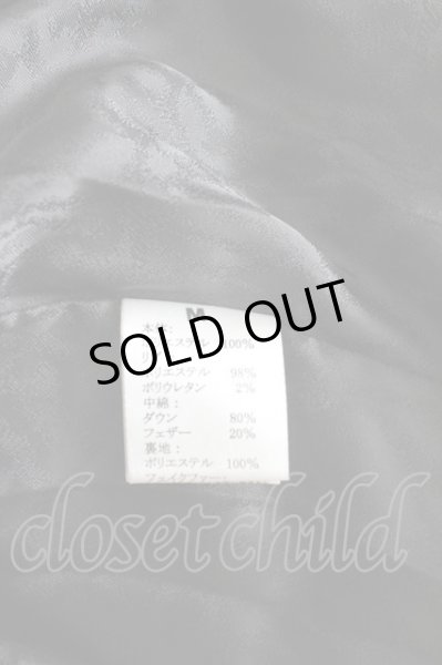 画像13: Roen / ファーフードフェザーダウンブルゾンジャケット M ブラック T-25-12-12-021-Ro-ou-YM-Z-M013 (13)