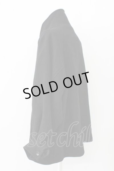 画像3: HARE / ウールスタンドMIDブルゾンコート M ブラック T-25-12-12-023-HA-ou-YM-ZT (3)