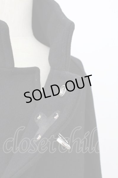 画像7: HARE / ウールスタンドMIDブルゾンコート M ブラック T-25-12-12-023-HA-ou-YM-ZT (7)