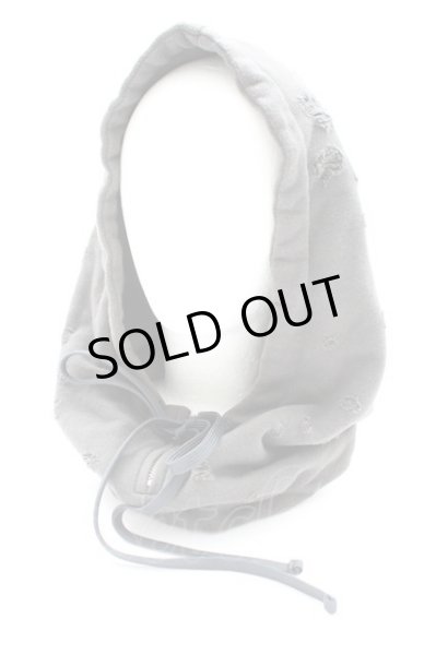 画像1: Moonage Devilment / スウェットフードネックウォーマー  チャコール T-25-12-12-025-Mo-0-YM-ZT (1)