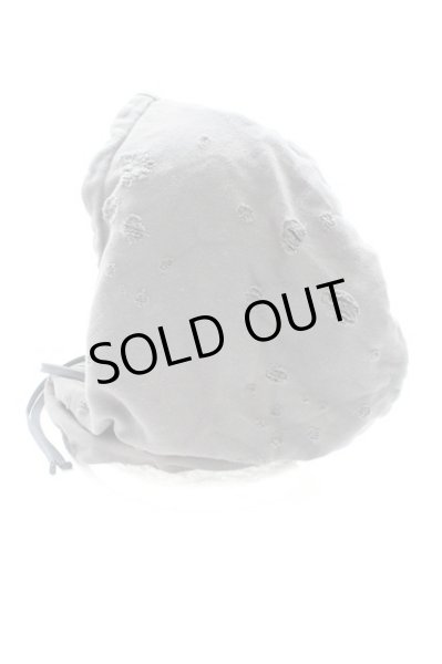 画像2: Moonage Devilment / スウェットフードネックウォーマー  チャコール T-25-12-12-025-Mo-0-YM-ZT (2)