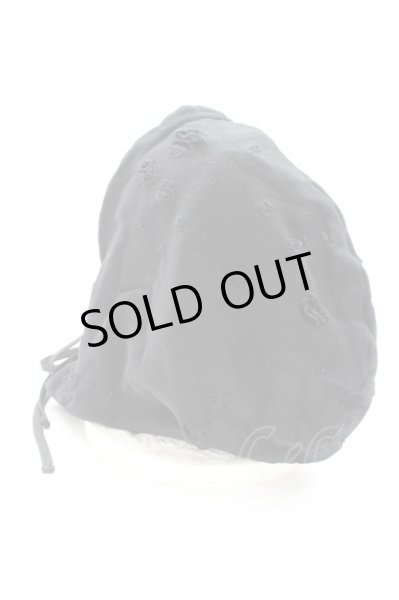 画像2: Moonage Devilment / スウェットフードネックウォーマー  ブラック T-25-12-12-026-Mo-0-YM-ZT (2)