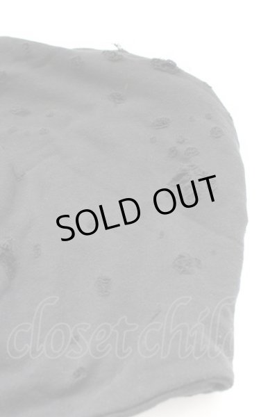 画像4: Moonage Devilment / スウェットフードネックウォーマー  ブラック T-25-12-12-026-Mo-0-YM-ZT (4)