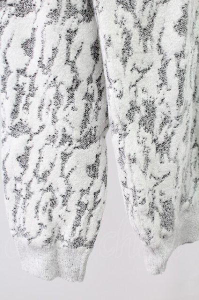 画像4: TORNADO MART / カモフラモールリンクスVネックニット M ホワイトｘグレー T-25-12-12-004-TO-to-YM-ZT136 (4)