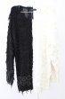 画像1: CIVARIZE / バイカラーフェザーヤーンニットプルオーバー F ブラックｘホワイト T-25-12-12-005-CI-to-YM-ZT (1)