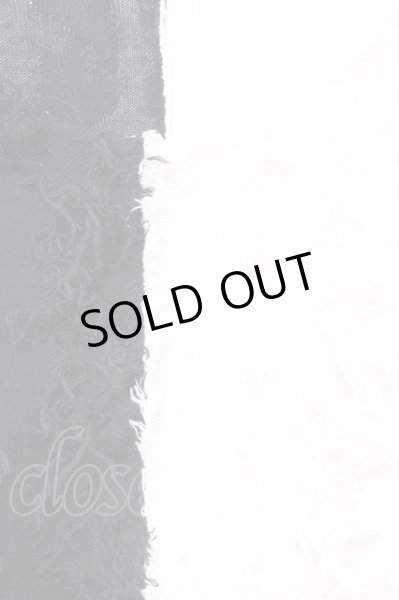 画像3: CIVARIZE / バイカラーフェザーヤーンニットプルオーバー F ブラックｘホワイト T-25-12-12-005-CI-to-YM-ZT (3)