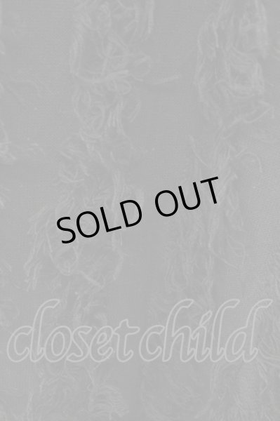 画像6: CIVARIZE / バイカラーフェザーヤーンニットプルオーバー F ブラックｘホワイト T-25-12-12-005-CI-to-YM-ZT (6)