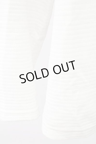 画像4: Zero by TORNADO MART / エンボスワッフル長袖カットソー M ホワイト T-25-12-12-001-Ze-to-YM-ZT136 (4)