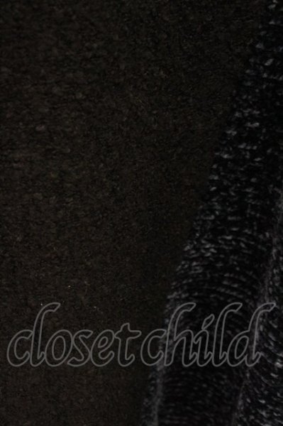 画像7: NO ID. BLACK / 切替ドルマンスリーブプルオーバーニット ONE ネイビーｘブラック T-25-12-12-008-NO-to-YM-ZT (7)