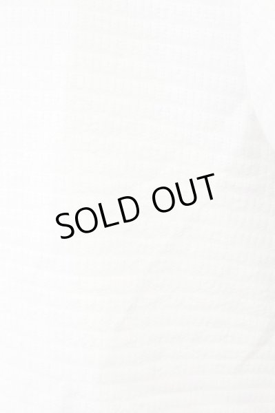 画像5: Zero by TORNADO MART / エンボスワッフル長袖カットソー M ホワイト T-25-12-12-001-Ze-to-YM-ZT136 (5)