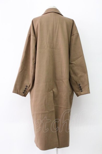 画像2: CavariA / シングルワイドコート 46 ブラウン T-25-12-12-011-Ca-ou-YM-ZT (2)