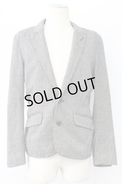 画像1: GOSTAR DE FUGA / SubliminalMovie メルトンテーラードジャケット 46 グレー T-25-12-12-012-GO-ja-YM-ZT042 (1)