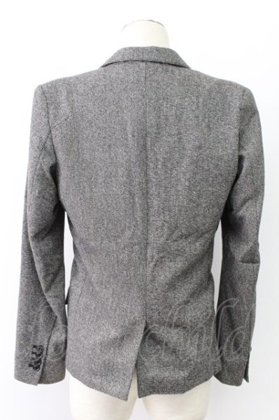 画像2: GOSTAR DE FUGA / SubliminalMovie メルトンテーラードジャケット 46 グレー T-25-12-12-012-GO-ja-YM-ZT (2)