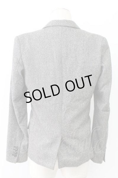 画像2: GOSTAR DE FUGA / SubliminalMovie メルトンテーラードジャケット 46 グレー T-25-12-12-012-GO-ja-YM-ZT042 (2)