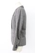 画像3: GOSTAR DE FUGA / SubliminalMovie メルトンテーラードジャケット 46 グレー T-25-12-12-012-GO-ja-YM-ZT (3)