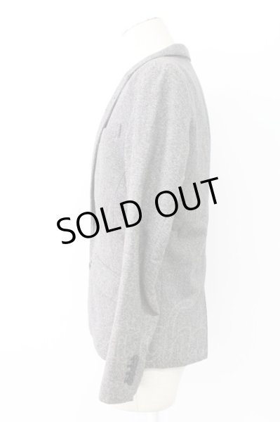 画像3: GOSTAR DE FUGA / SubliminalMovie メルトンテーラードジャケット 46 グレー T-25-12-12-012-GO-ja-YM-ZT042 (3)