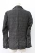 画像2: GOSTAR DE FUGA / ParityBit ツイードチェックテーラードジャケット 46 グレー T-25-12-12-013-GO-ja-YM-ZT (2)