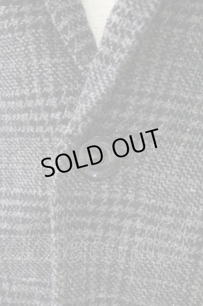 画像5: GOSTAR DE FUGA / ParityBit ツイードチェックテーラードジャケット 46 グレー T-25-12-12-013-GO-ja-YM-ZT042 (5)