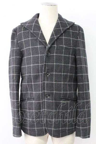 画像1: GOSTAR DE FUGA / Propuesta イタリアンカラーウールテーラードジャケット 44 グレー T-25-12-12-015-GO-ou-YM-ZT (1)