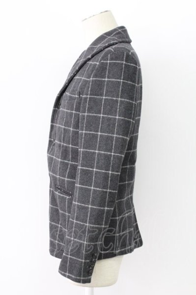 画像3: GOSTAR DE FUGA / Propuesta イタリアンカラーウールテーラードジャケット 44 グレー T-25-12-12-015-GO-ou-YM-ZT (3)