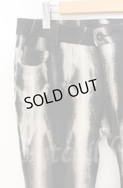 画像2: SEANA / ブリーチストライプストレッチパンツ L ブラック T-25-12-13-024-SE-pa-YM-ZT1213N (2)