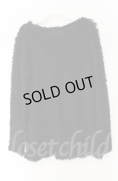 画像3: SEANA / プードルファーニットソー L ブラック T-25-12-13-029-SE-to-YM-ZT1213N (3)