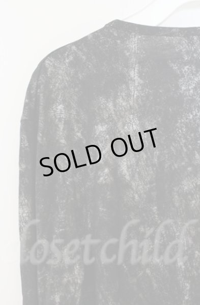 画像4: SEANA / グリッター総柄ドレープネックカットソー L シルバーｘブラック T-25-12-13-037-SE-to-YM-ZT1213N (4)